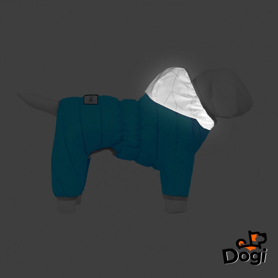 Комбинезон для собак AiryVest ONE голубая, размер S35, 24182
