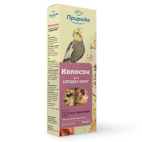 Колосок для средних попугаев "Мультифрукт" 140г