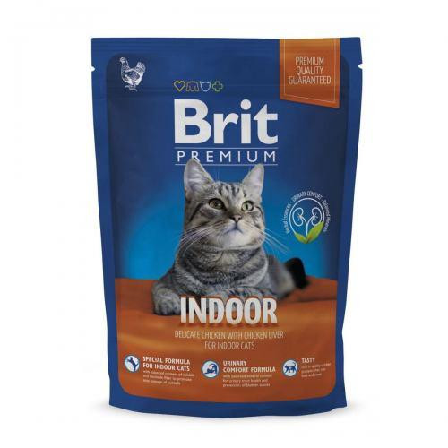 Brit Premium Cat Indoor 1,5 kg (д/ кошек, живущих в помещении)