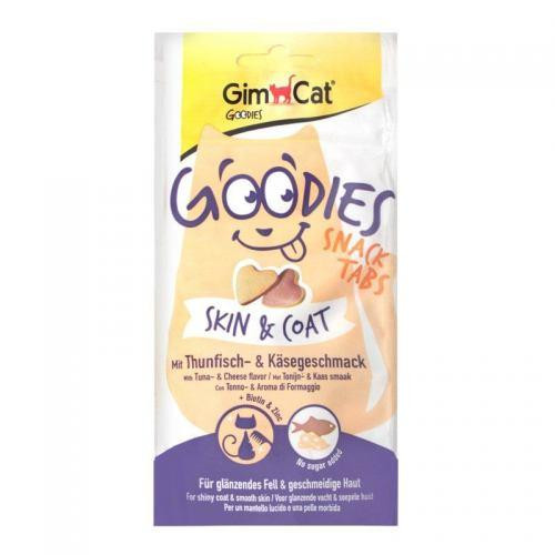 Таблетки GOODIES SKIN&COAT 40g д/кожи и шерсти ,д/котов
