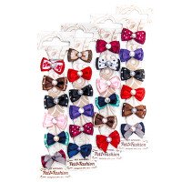 Набор бантиков для йорка PET FASHION (6шт.)