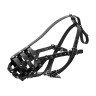 Намордник CoLLaR твердый  черный, кожа, длинна/обхват морды: 9 / 28 см