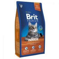 Brit Premium Cat Indoor 8 kg (д/ кошек, живущих в помещении)
