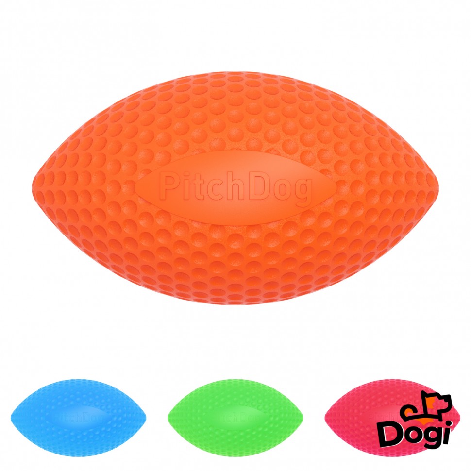 Мяч для апортировки PitchDog, Оранжевый, 62414