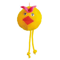 Игрушка д/кот. Утенок на резинке