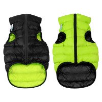 Двусторонняя курточка для собак AiryVest салатово-черная, размер M47, 1898