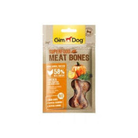 GimDog Superfood д/собак Мясные косточки, курица с тыквой и нори, 70g