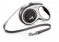 Рулетка NEW COMFORT M 8м (трос) черная