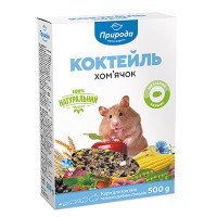Корм  Коктейль для грызуна "Хомячок" 0,5кг Картон
