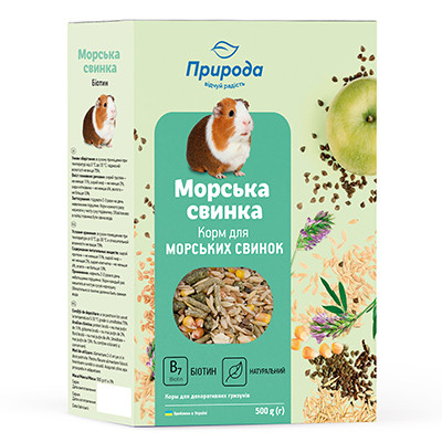 Корм для морских свинок «Биотин» 500г NEW