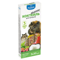 Колосок Коктейль для  грызунов (фрукт,орех,кокос) 90г
