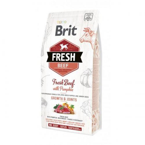 Brit Fresh Beef/Pumpkin Puppy Large 12 kg говядина,тыква д/щенков крупных пород