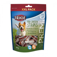 Лакомство д/соб. "PREMIO Chicken and Pollock Stripes" XXL Pack палочки курица/лосось 300гр