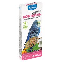 Колосок Коктейль для волн.попугаев (сафлор,лесная ягода,кокос) 90г