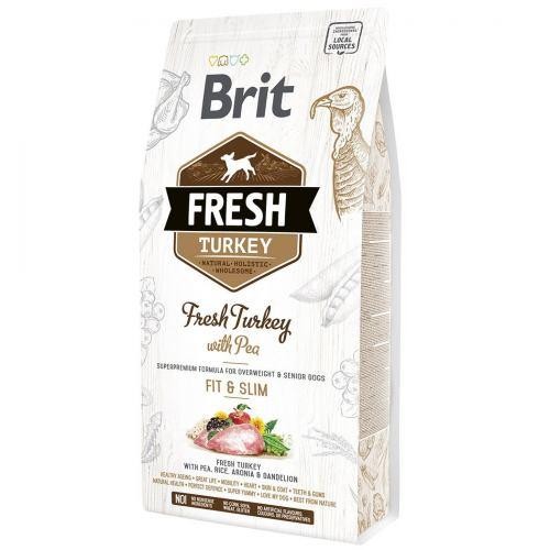 Brit Fresh Turkey/Pea Light Fit & Slim Adult 2,5 kg индейка,горошек д/взрослых собак