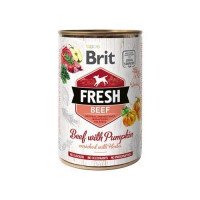 Brit Fresh Beef/Pumpkin k 400g говядина,тыква д/собак