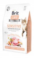 Brit Care Cat GF Sensitive HDigestion &amp; Delicate Taste, 2кг (д/привередливых кошек)