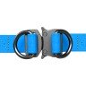 Шлея WAUDOG Waterproof, водостойкая Голубой, COLLARTEX, Обхват груди 60-90 см