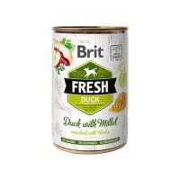 Brit Fresh Duck/Millet k 400g утка,пшено д/собак