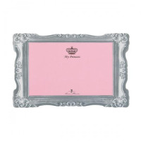 Коврик "My Princess" под миски розовый 44*28см