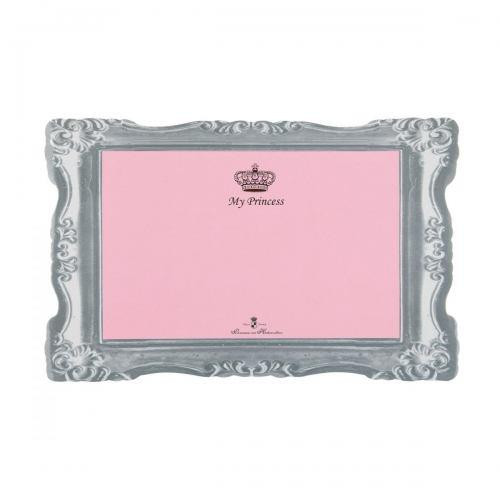 Коврик "My Princess" под миски розовый 44*28см