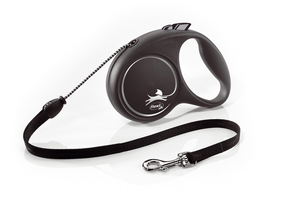 Рулетка BLACK DESIGN M 5м (трос) черная