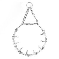 Ошейник CoLLaR строгий проволочный большой Серебристый, сталь (50 см)