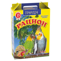 Корм Рацион для  сред.попуг. 1,5кг