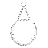 Ошейник CoLLaR строгий проволочный большой Серебристый, сталь (45 см)