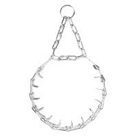 Ошейник CoLLaR строгий проволочный большой Серебристый, сталь (45 см)