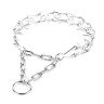 Ошейник CoLLaR строгий проволочный большой Серебристый, сталь (45 см)