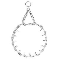 Ошейник CoLLaR строгий проволочный большой Серебристый, сталь (60 см)