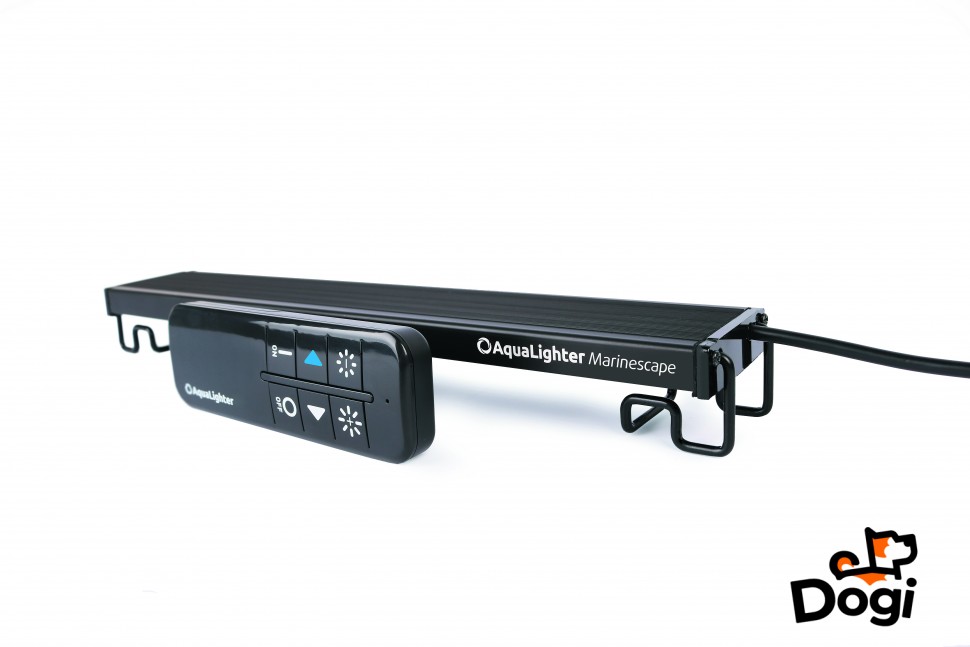 AquaLighter MarineScape (90 см) — двухканальный LED светильник для морских аквариумов Аквариумный двухканальный LED-светильник AquaLighter Marinescape 90 см, черный, OSRAM, 8786