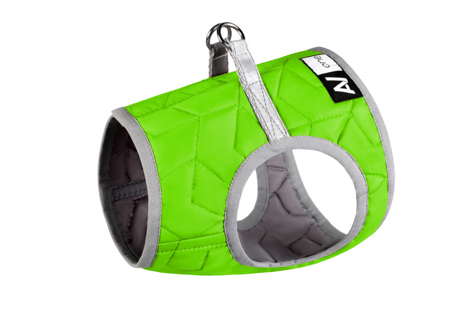 Шлея AiryVest ONE Салатовый, Нейлон, Обхват груди 24-27 см