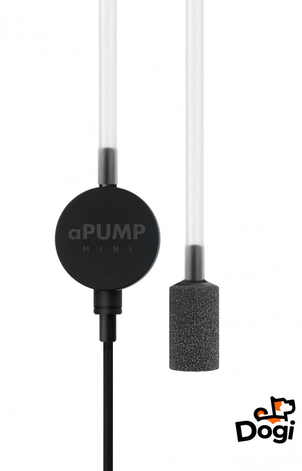 Аквариумный компрессор aPUMP MINI до 40 л, Черный, 7917