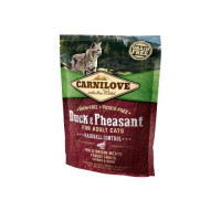 Carnilove Cat Hairball Controll 0,4 kg утка,фазан (д/выведения шерстяных комочков)