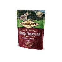 Carnilove Cat Hairball Controll 0,4 kg утка,фазан (д/выведения шерстяных комочков)
