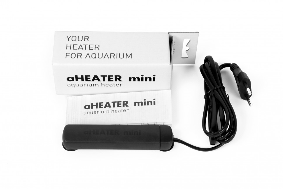 aHEATER MINI — автоматический погружной обогреватель, 8 Вт, 15 л, Черный, 7933