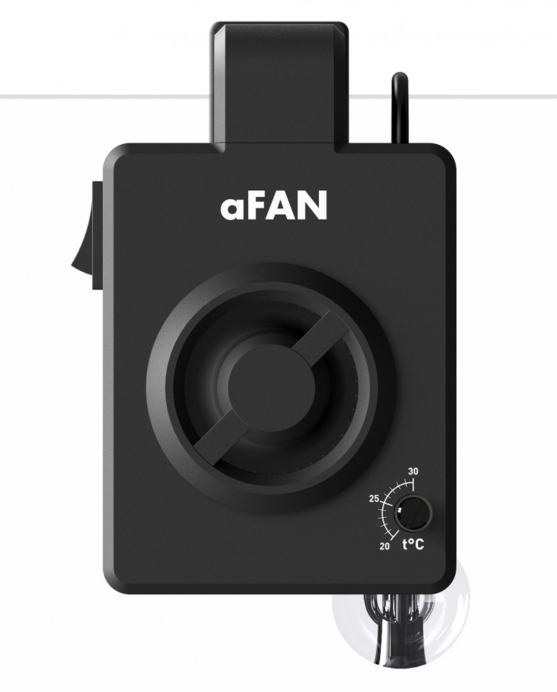 aFAN PRO — вентилятор для охлаждения аквариума и террариума, 100 л, Черный, 7932