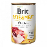 Brit Paté &amp; Meat Dog k 400 g с курицей