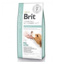 Brit GF VetDiets Dog Struvite 12 kg при мочекаменной болезни с яйцом, индейкой, горохом и гречкой