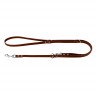 Поводок перестежка CoLLaR коричневый, кожа (122,142,183 см)