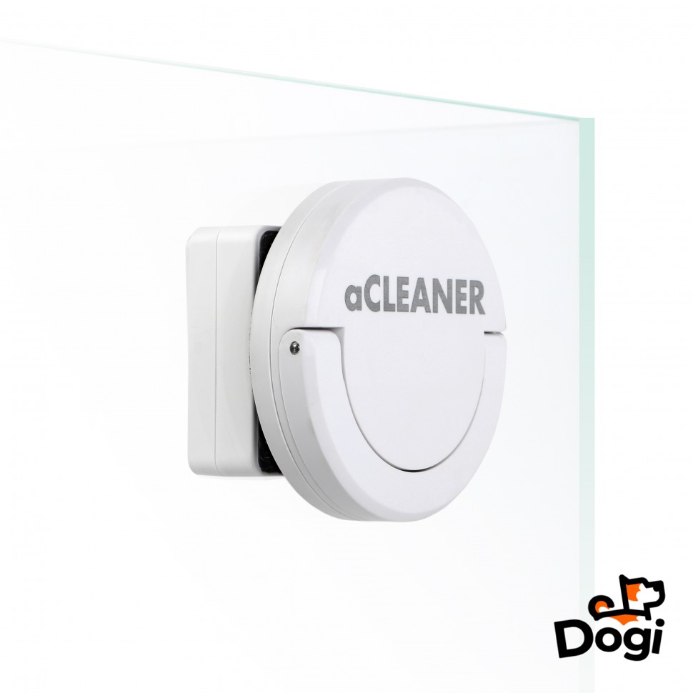 aCLEANER — магнитный стеклоочиститель для аквариума, белый, 8844