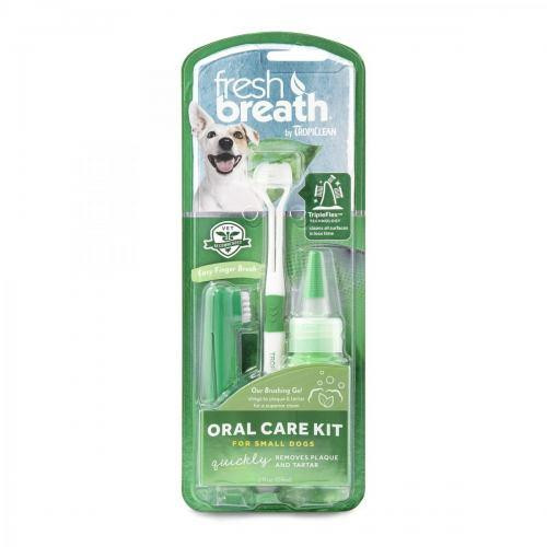 Набор Fresh Breath д/соб.малых пород (гель для чистки зубов 59ml,зуб.щетка,зуб.щетка на палец)