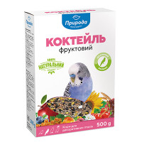 Корм  Коктейль для попугая "Фруктовый" 0,5кг Картон