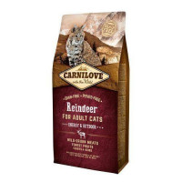 Carnilove Cat Energy &amp; Outdoor 6 kg северный олень (д/активных)