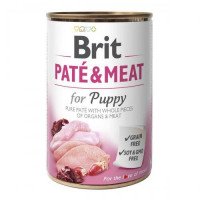 Brit Paté &amp; Meat Puppy 400 g chicken &amp; turkey