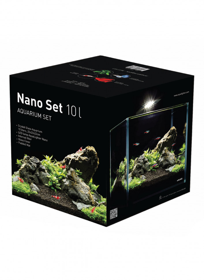 Аквариумный набор NanoSet, 10 л, 7142