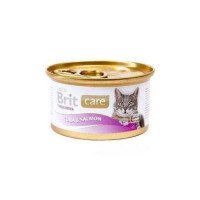 Brit Care Cat k 80g  тунец и лосось