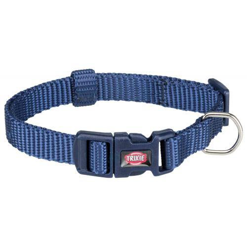 Ошейник "Premium" нейлон, L–XL: 40–65 см/25 мм, индиго